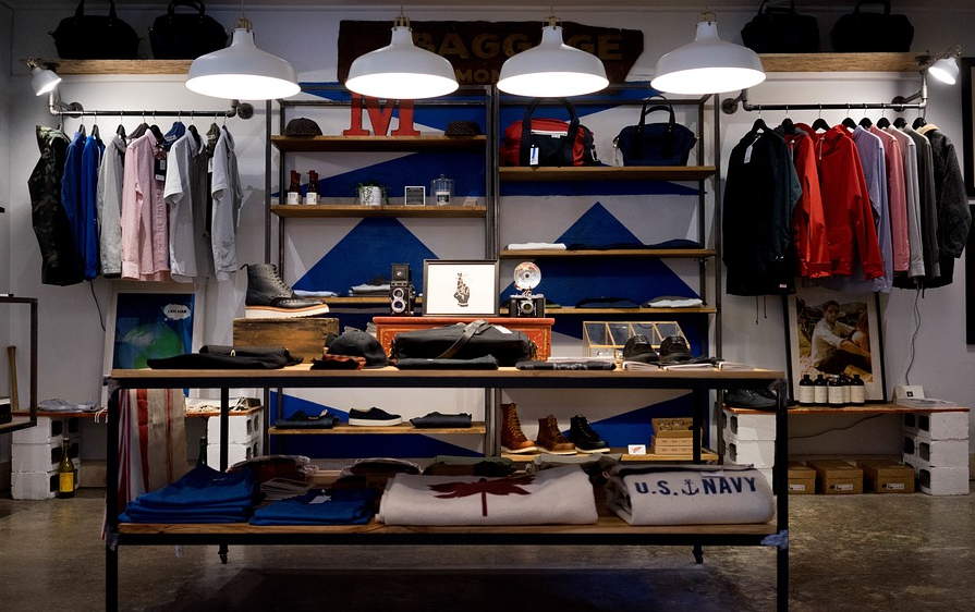 clothing display