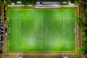 aerial view